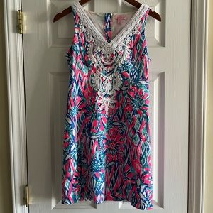 Lilly Pulitzer, Sz 00, Gabby Shift Dress, Print: Shake It Up